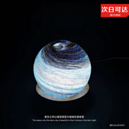 簡先生來自星空的溫柔%21行星水晶球擺件宇宙浪漫星球小夜燈個性創(chuàng)意禮 璀璨星空 USB插電款