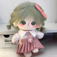 丸子仔娃衣20cm棉花娃娃衣服連衣裙公主套裝公仔玩偶替換裝便宜裙子衣服 美式甜心套裝 【僅衣服，無娃娃】