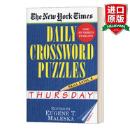 The New York Times Daily Crossword Puzzles 英文原版 紐約時(shí)報(bào)每日字謎 英文版 進(jìn)口英語原版書籍