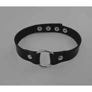 脖帶項圈男 男暗黑皮質(zhì)chocker女脖頸鏈短款項鏈SN9450