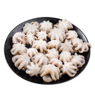 美加佳 三去迷你章魚(yú)仔 凈重1斤 火鍋八爪魚(yú) 去牙去臟小章魚(yú) 海鮮水產(chǎn)