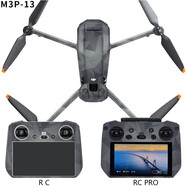 HIFLY適用于DJI大疆Mavic 3 Pro RC遙控器Pro貼紙遙控全包防水貼膜配件 M3P-13貼紙 御3 Pro RCPro帶屏 全包
