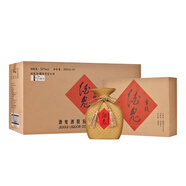 酒鬼(商超同款)52度 酒鬼酒書說 500ml 馥郁香型 白酒 禮盒 送禮湖南 52度 500mL 6瓶