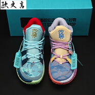 CLENIKEED歐文7薰衣草籃球鞋ow7男子中幫zoom氣墊實(shí)戰(zhàn)耐磨緩震運(yùn)動(dòng) 鴛鴦【內(nèi)置Zoom氣墊】 37