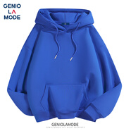 GENIOLAMODE品牌美式復(fù)古連帽衛(wèi)衣男秋季薄款歐美高街潮ins長袖休閑上衣