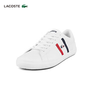 LACOSTE法國鱷魚男鞋時(shí)尚小白鞋低幫板鞋|39CMA0044 407/白色/深藍(lán)/紅色 41