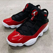 耐克（NIKE）男鞋 2025秋夏季新款Air Jordan 6 AJ6黑紅六冠王男子中幫籃球鞋3 322992-060黑紅 40