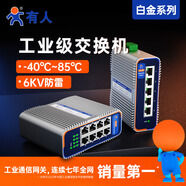 有人【順豐發(fā)貨】單串口服務(wù)器RS485\232\422轉(zhuǎn)以太網(wǎng)串口轉(zhuǎn)網(wǎng)口Modbus網(wǎng)關(guān)MQTT邊緣計(jì)算302\304\306 5口百兆工業(yè)交換機(jī)白金防雷款USR-ISF1005