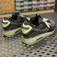 耐克（NIKE）男鞋秋季新款運動鞋AIR MAX 90氣墊緩震透氣跑步鞋時尚休閑鞋 DH2973-001/AIR MAX 90/黑灰 39