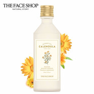 菲詩(shī)小鋪（THE FACE SHOP）THE FACE SHOP金盞花清潤舒緩修護精粹乳大米保濕護膚乳液面霜套 金盞花清潤( 柔膚乳-145ml )