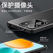 魯深榮耀Play9T手機殼自帶鏡頭膜Play9t保護套合金金屬ALTAN00保護套 砂黑色榮耀Play9t