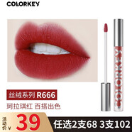 Color Key珂拉琪蛇年限定空氣唇釉絲絨鏡面顯白唇彩唇蜜口紅女 R666 珂拉琪紅（經(jīng)典版）1.7g