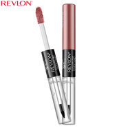 露華濃持久鎖色雙頭唇彩10件套裝 不掉色不沾杯唇蜜唇釉女士化妝品女 350#粉紫色*10