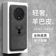 貝倫斯【配水凝膜】適用 OPPOA3Pro手機(jī)殼PJY110硅膠軟邊A3 Pro皮紋防摔全包邊新款輕薄保護(hù)套 oppoA3Pro【皮紋鹿*灰】