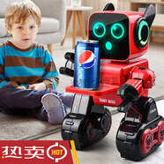 JJRC兒童玩具智能機器人可對話3-6歲男孩生日禮物女孩三歲寶寶小孩5歲 對話版【K10紅色】語音對話+APP 早教男女童10小朋友4歲兒童禮物