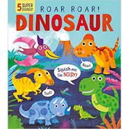 現(xiàn)貨 英文原版 Roar! Roar! Dinosaur 兒童繪本啟蒙認知紙板書