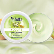 其他越南vedette泥漿水果酸奶礦物泥清潔面膜140g本土礦物泥vedet補水 奇異果酸奶面膜