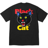 Champion潮牌 SS24 WEEK19 BLACK TEE 黑貓印花圖案休閑圓領(lǐng)短袖 黑色 黑色 2XL 建議190-230斤