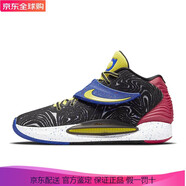 耐克官方店旗艦京官方店旗艦京KD 14 杜蘭特14代東自有品牌營 CW3935-004 黑白藍黃 42.5碼/US9