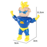 豬豬俠（GG·BOND）豬豬俠動漫公仔玩具夢想五靈守衛(wèi)者豬豬俠競速摩托車卡通 超人強公仔