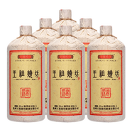 王祖燒坊 窖藏醬香·深邃 醬香型 白酒 大容量  高度 白酒 53度 1000mL 6瓶