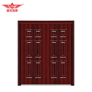 盛世昌隆鋼制防盜門(mén)安全門(mén)家用小區單位民房鋼制雙開(kāi)防盜門(mén)SSCL-FDM4800