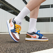耐克（NIKE） Air Jordan aj1 Low女子復(fù)古舒適輕便耐磨休閑運(yùn)動(dòng)板鞋籃球鞋 DH7547-100鴛鴦 38