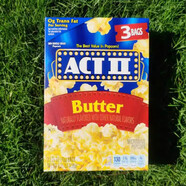 艾可提（ACTⅡ）艾可提微波爐爆米花POPCORN美國進口電影院零食小吃爆米花ACT II 黃油味Butter
