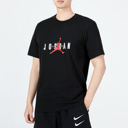 耐克（NIKE） AJ短袖男2023春季新款A(yù)IR JORDAN運動上衣圓領(lǐng)透氣T恤飛人半袖潮 DM1463-010 XL