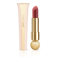 周仰杰（Jimmy Choo） 2020彩妝新品口紅唇膏緞光緞面蛇紋雕花七夕禮物520禮物 005#粉橘色