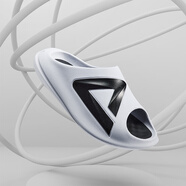 匹克匹克態(tài)極小胖拖2025春夏新款軟底運(yùn)動(dòng)拖鞋男士學(xué)生沙灘休閑涼拖男 大白/黑色 41