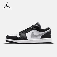 耐克（NIKE）AIR JORDAN 1 LOW AJ1 男子運動(dòng)鞋 黑白灰影子 低幫復古籃球鞋 553558-040 黑白灰 43