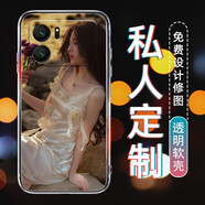洛曼歐  oppok10手機(jī)殼來圖定k10pro/k9/k9pro玻璃外殼男款全包硅膠軟手機(jī)套diy 透明軟殼定制-下單圖片型號留言客服