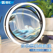 智匯流沙畫臺燈擺件生日禮物女生送女友畢業(yè)禮物送老師員工伴手禮品 青云直上藍(lán)沙流沙燈 批量定制-實(shí)用搬家禮物喬遷之喜