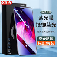 惠舟 oppor15鋼化膜防窺膜R15X抗藍(lán)光 OPPO R15夢境版手機(jī)膜水凝全屏覆蓋防爆保護(hù)膜 【R15/R15夢境版】全透明增強(qiáng)抗藍(lán)光*2片裝