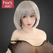 HANIDOLL全身實(shí)體男用非充氣硅膠娃娃巨胸成人情趣用品乳神肥婆豐滿帶骨架 158cm【胸型可定制】+升級(jí)妝容 站立款