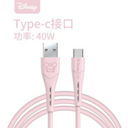 迪士尼快充數據線(xiàn)適用iPhone蘋(píng)果16華為oppo小米vivo手機平板通用情侶男女款卡通可愛(ài)便攜USB車(chē)載充電線(xiàn)