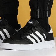 阿迪達斯（Adidas）男鞋新款運動鞋舒適透氣緩震低幫休閑鞋板鞋BC0131 FX8708 40.5
