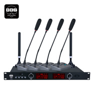 BBSWH-800 無(wú)線(xiàn)會(huì )議話(huà)筒 鵝頸式 政務(wù)企業(yè) 工程設備 桌面無(wú)線(xiàn)一拖四會(huì )議話(huà)筒  WH-800