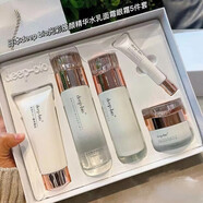 DEEP-BIO水蒂珀碧水光煥顏精華套盒精華水乳面霜保濕緊致護(hù)膚情人節(jié)禮物 5件套+禮袋