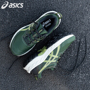 asics亞瑟士越野跑鞋男鞋耐磨減震戶外運動鞋透氣跑步鞋GEL-VENTURE 8 綠色 42