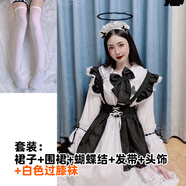 創(chuàng)京懿選萬圣節(jié)cos服女生萬圣節(jié)服裝女成人cosplay女仆裝lolita吸血鬼暗黑 修道院女仆 XXL