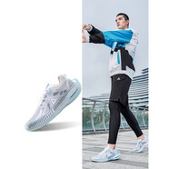 匹克態(tài)極3.0PRO運動(dòng)鞋男鞋 春夏款減震透氣男士輕便跑步鞋男女E11727H 煙灰（男） 44