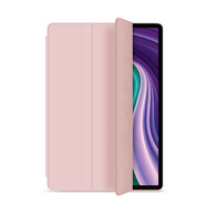 欽靈（QL） 欽靈 小米平板4保護(hù)套8.0英寸mi pad4電腦殼防摔皮套全包邊保護(hù)殼外殼翻蓋 小米平板4三折款粉紅+鋼化膜