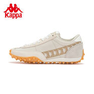 卡帕（Kappa）串標(biāo)復(fù)古跑鞋新款情侶男女復(fù)古德訓(xùn)鞋鞋休閑鞋K0CY5MM09 仙人掌棕-610 37