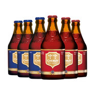 智美（Chimay）紅帽/藍(lán)帽啤酒 330ml*6瓶  修道院精釀 比利時進口