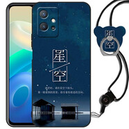 魅上 vivo Y33S手機殼V2166A保護套鏡頭全包防摔卡通男女情侶硅膠軟殼 星辰大海 vivo Y33S