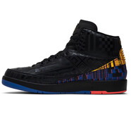 JordanAir Jordan 2 Retro BHM男士異域風(fēng)情黑人月運(yùn)動(dòng)鞋籃球鞋AJ2 BQ7618-007 41