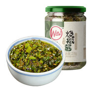 川娃子辣椒醬 下飯菜拌飯拌面醬 剁椒蒜蓉辣醬 炭燒風(fēng)味燒椒醬230g