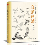 白描畫(huà)譜《禽鳥(niǎo)篇》中國(guó)工筆技法畫(huà)冊(cè)集書(shū)籍入門(mén)初自學(xué)者零基礎(chǔ)教程材成人手繪臨摹勾線(xiàn)名家底稿圖大全美術(shù)繪畫(huà)